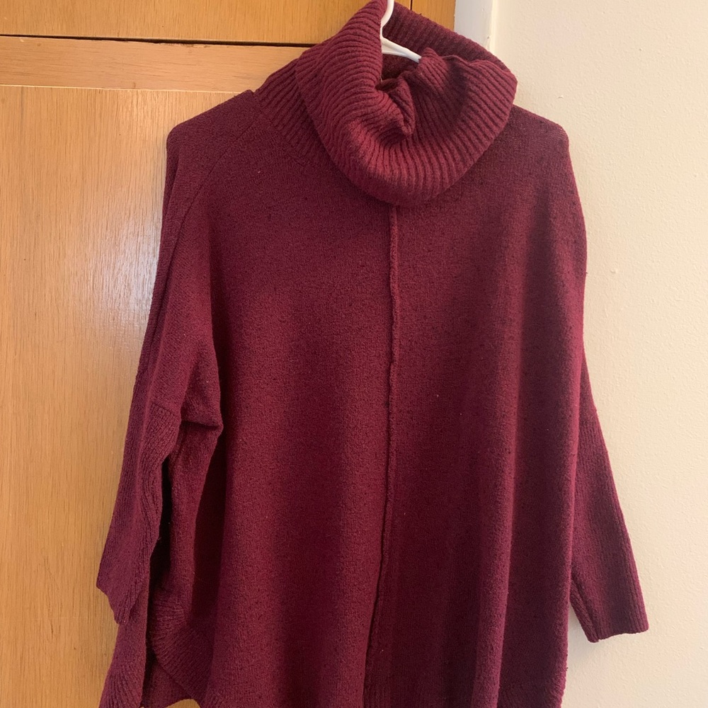 Cowl neck sweater